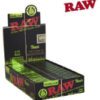 Raw Black Organic 1 1/4 Rolling Papers by RAW