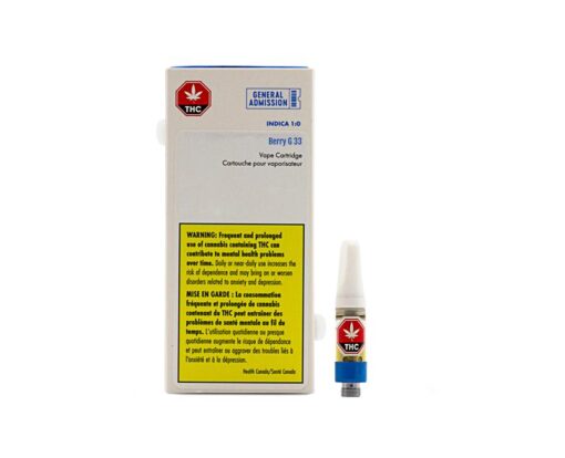 Berry G33 (Vape Cartridge) by General Admission